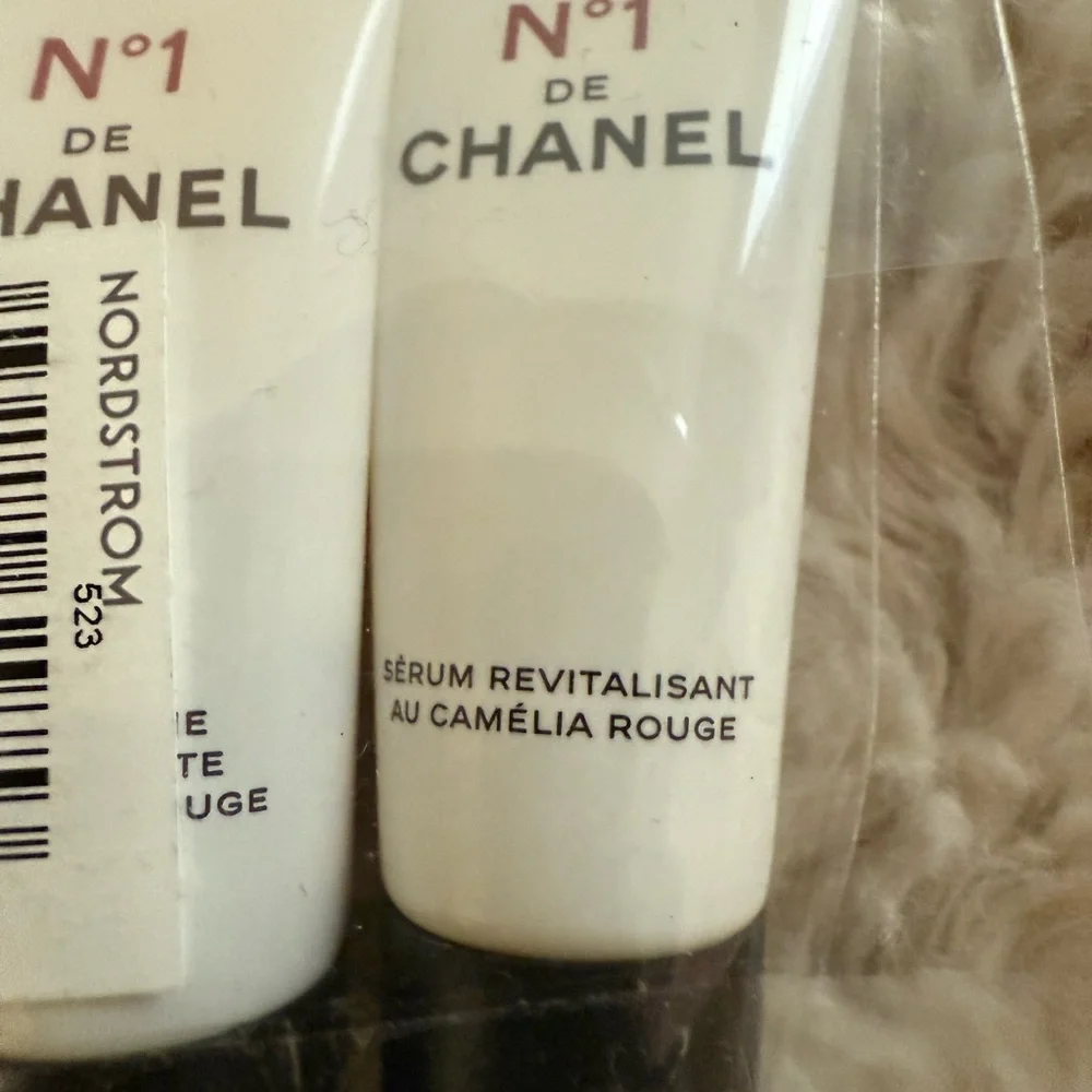 CHANEL No.1 Skincare Trio:Serum, Revitalizing Rich Cream and Red Camellia Cream